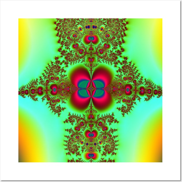 Bohemian Rapture Fractal Abstract Wall Art by Artist4God